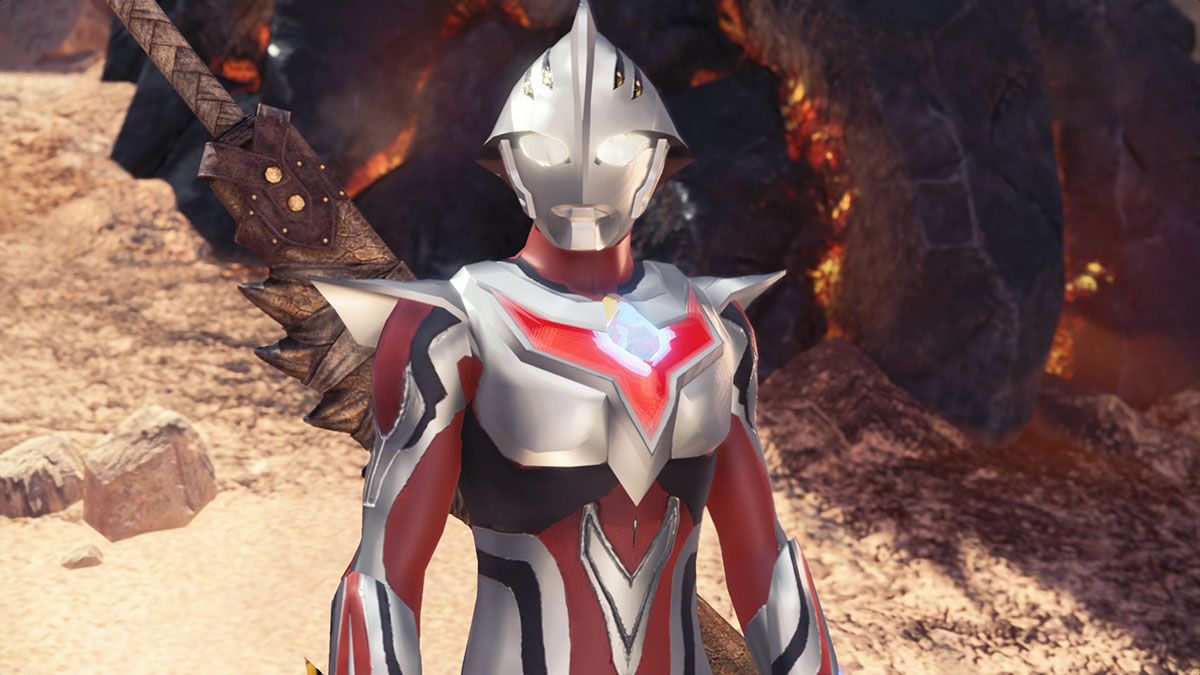 モンスターハンターワールドのMOD「Ultraman Nexus」を紹介するイメージ画像-4